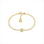 SIGNET BANGLE BRACELET (GOLD)