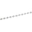 SPARKLE OVAL CHAIN ANKLET