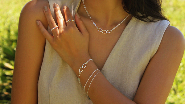 TRIPLE INFINITY NECKLACE