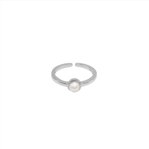 ROUND PEARL RING