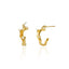 BRANCH HOOP EARRINGS