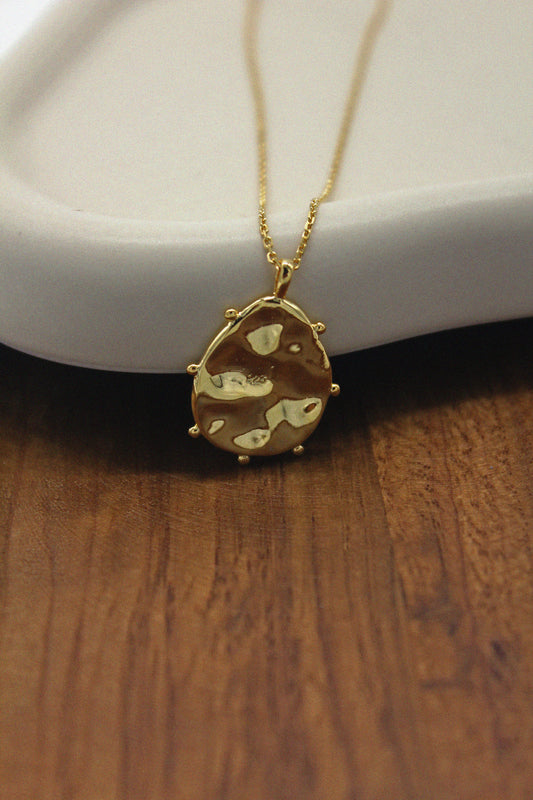 RIPPLE COIN NECKLACE