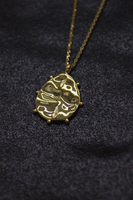 RIPPLE COIN NECKLACE