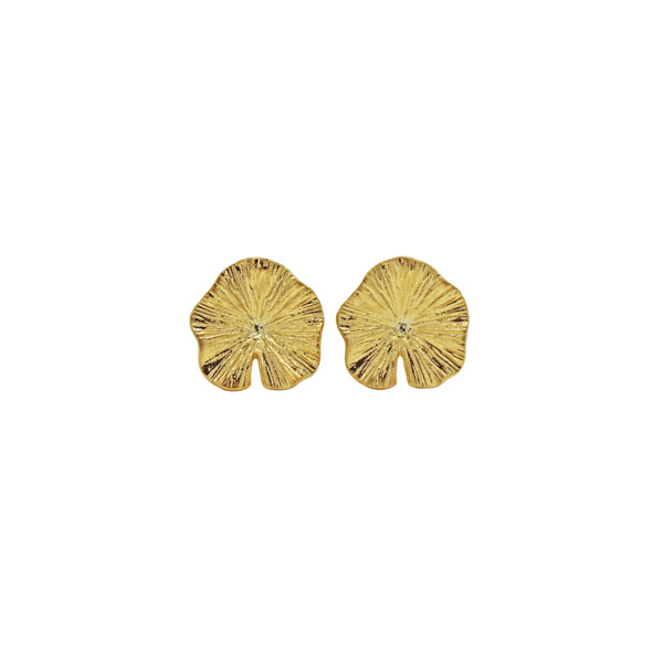 DRIED LEAF EARRINGS