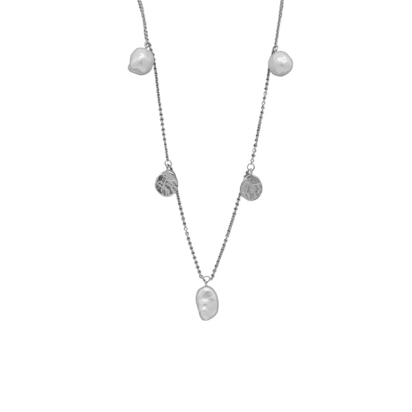 MOONLIT TIDE NECKLACE (SILVER)