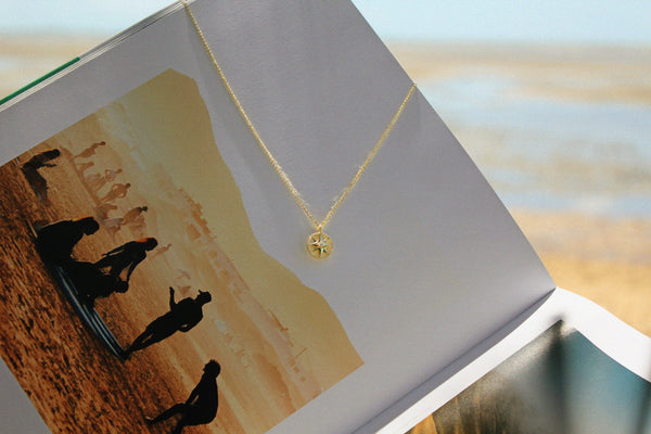 STAR IN PEARL NECKLACE (GOLD)