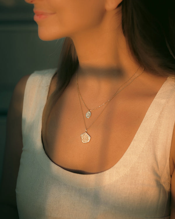 MOONLIT STAR NECKLACE (SILVER)