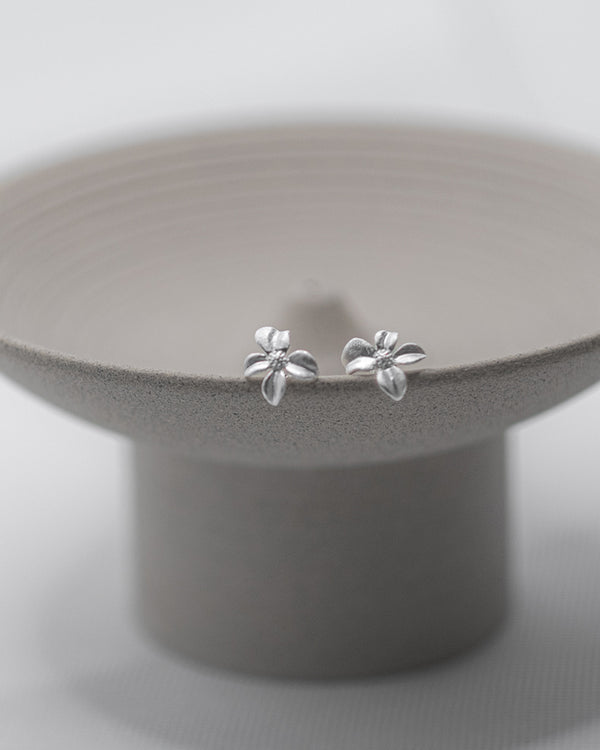 WILD BLOOM EARRINGS (SILVER)