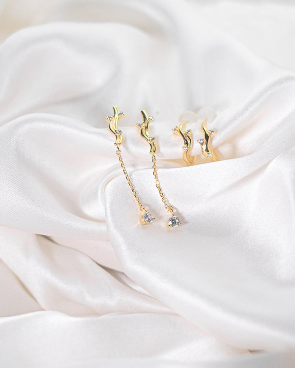 BRANCH DROP EARRINGS