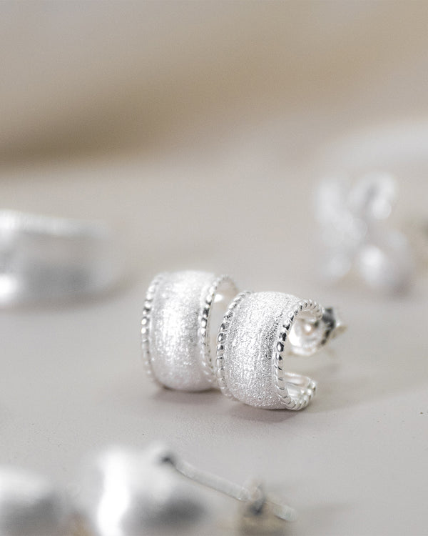 DUNE EARRINGS (SILVER)